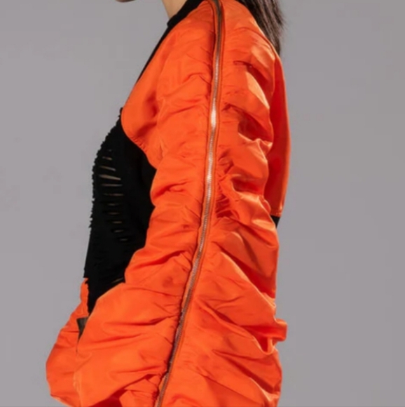 AKIRA SCOTLAND YARD CROP BOLERO BOMBER **NWT** - Picture 3 of 6